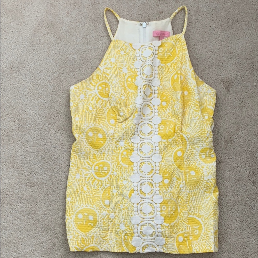 Yellow lilly pulitzer tank top